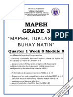 MAPEH-3 Q1 W8 Mod8 PDF