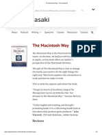 The Macintosh Way - Guy Kawasaki - ss