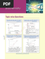 Biochemistry: Topic-Wise Questions