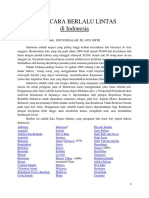 Tata Cara Berlalu Lintas PDF