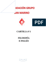 Cartilla de Filosofia e Ingles PDF