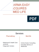 Pharma Easy Acquires Medlife