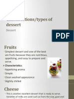 Types of Desserts Explained