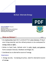 Biofuel: Alternate Energy: Anisur RAHMAN