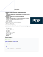 C++ Fibonacci Series Using Do While and Recursion