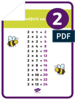 Ro2 M 5 Tabla Inmultirii Planse Matematice