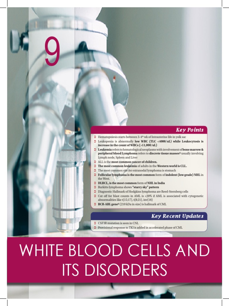 White Blood Cell Disorders Overview | PDF | Lymphoma | Hematopoietic ...
