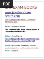 Download CAT EXAM BOOKS by Senthatty Ganeshkumar SN48112865 doc pdf