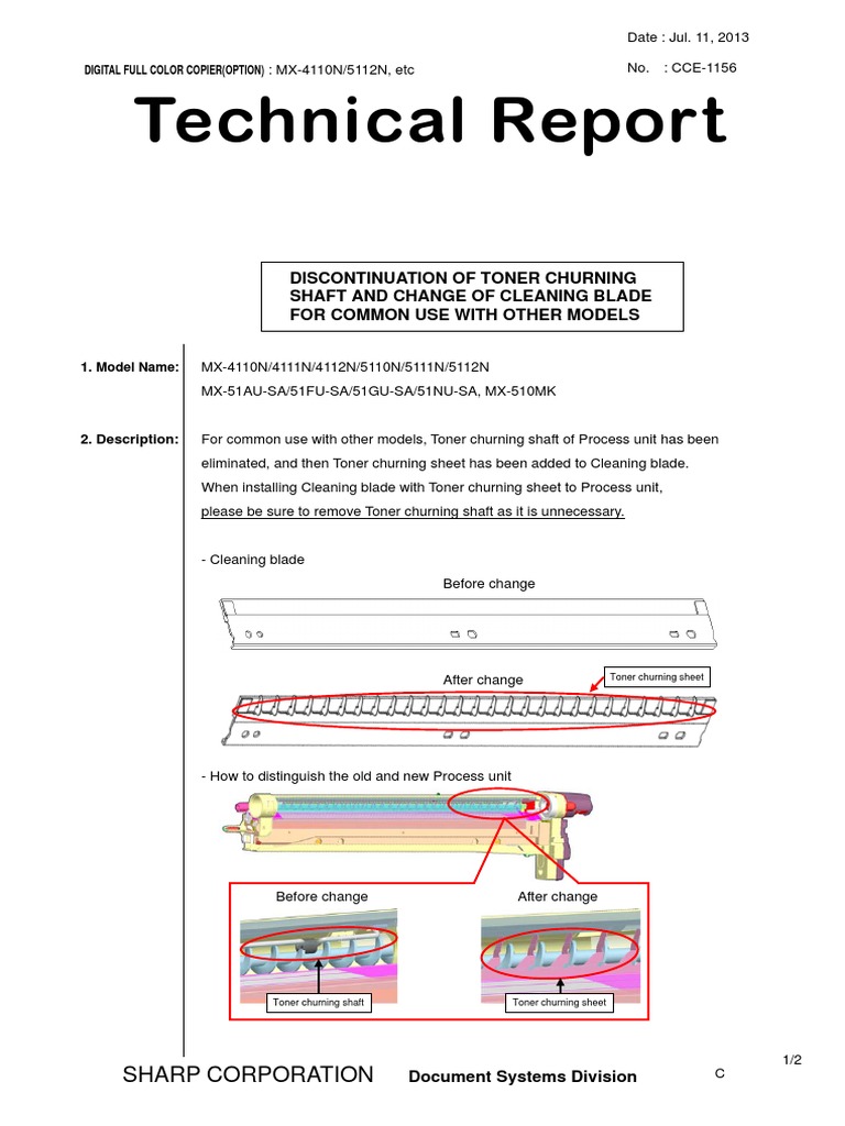Technical Report: Sharp Corporation | PDF