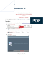 Installation Guide For RoboCell FINAL PDF