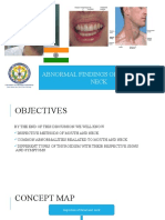 Abnormal Findings of Mouth and Neck