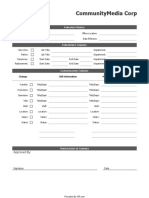 Employee Transfer Checklist Template | PDF
