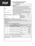 Lecture Plan BFC 43201 Civil Engineering Software