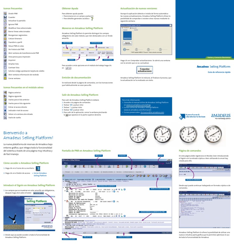 Amadeus_Selling_Platform_Guia_Rapida | Ventana (informática) | Point