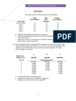 Economics Problem Set on Market Surplus | PDF | Economic Surplus | Prices