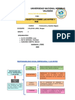 Cuadro Sinoptico Sobre Las Mypes y Rse