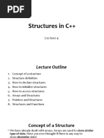 Lecture 4 Structures in C++