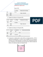 Taller de Tablas de Propiedades Termodinamicas.