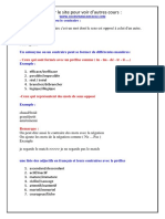 Liste Des Adjectifs en Français Et Leurs Contraires PDF