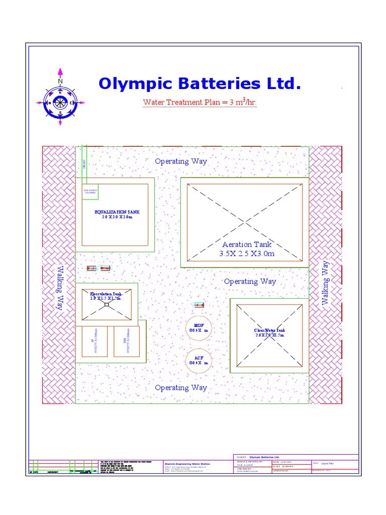 Olympic Batteries LTD 3 m3 ETP D2Model Download Free PDF Nature