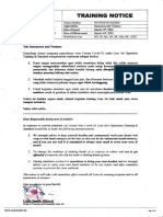 TN - 005-2020 - Notice Training Regarding Corona Covid-19 Pandemic