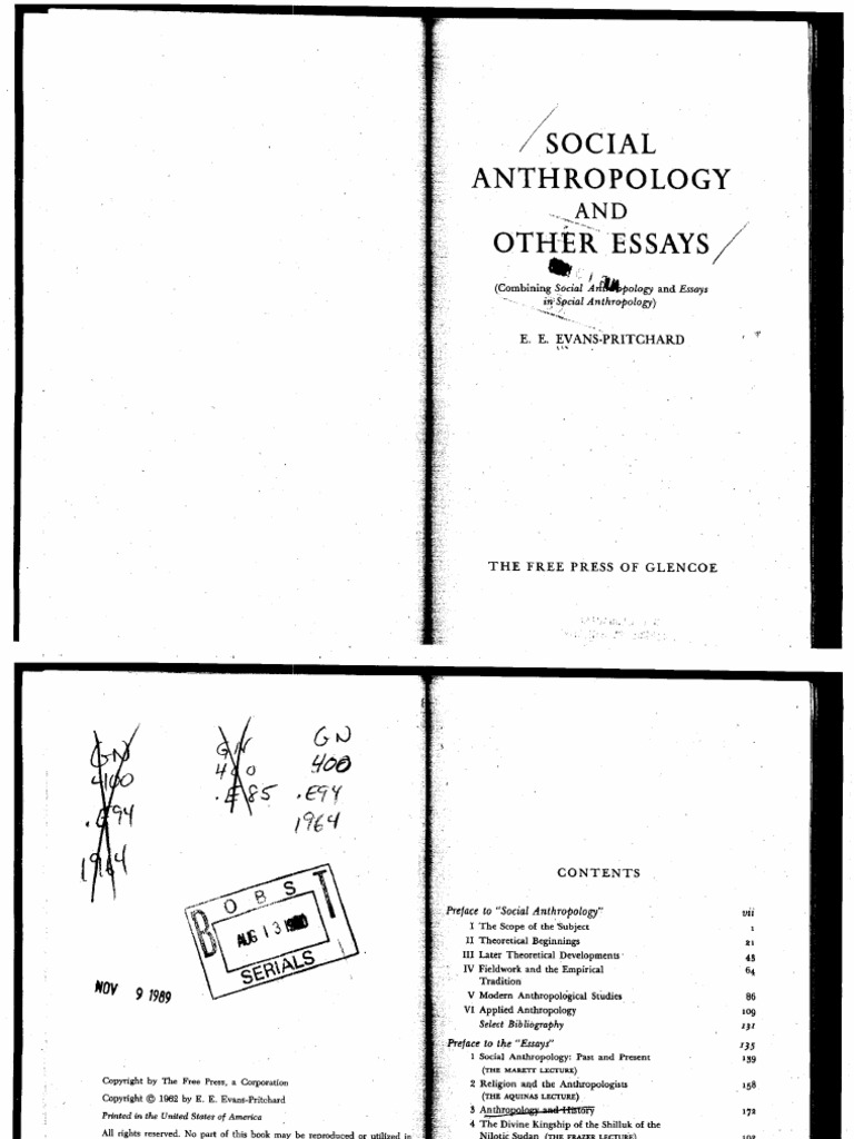 Evans Pritchard Theoretical+Beginnings PDF