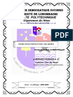 Cours D'electrificattion Des Mines PDF