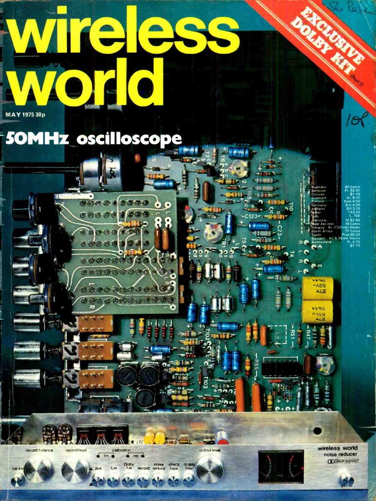 Wireless World 1975 05 PDF | PDF | Detector (Radio) | Radio