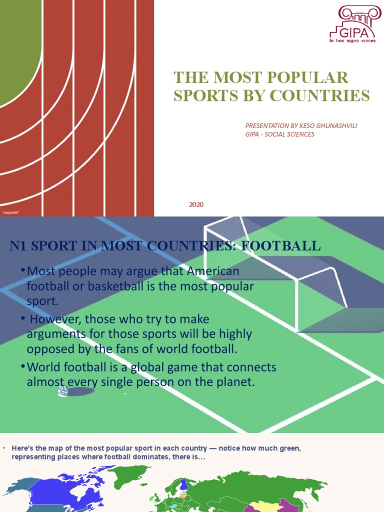 Most Popular Sports by Country | PDF | Sports | Georgia (Country)