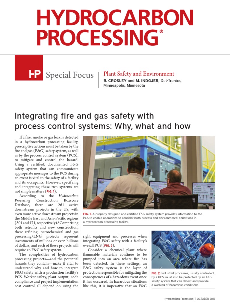 Special Focus: Integrating Fire and Gas Safety With Process Control ...