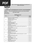 Session Plan 15CS564 Dot Net-2017-2018