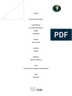 Taller #2 Quimica Inorganica Compuestos de Coordinacion (Nomenclatura) PDF