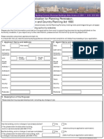 Planning Permission Form 2