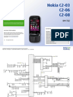 Nokia c2-03, c2-06, c2-08 rm-702 Service Schematics v1.0 PDF