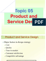 05 Product and Service Design - ASP