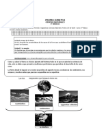 Prueba Sumativa 6° CCNN