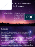 Chapter 11: Stars and Galaxies in The Universe