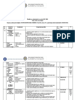 Scoala gimnaziala George Valsan Amara Fairyland Planificare calendaristică an şcolar 2017-2018