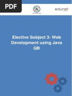 ElectiveSubject3WebDevelopmentusingJavaQB PDF