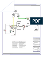 Diagrama de planta piloto de clarificación y purificación
