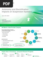 Autonomy and Electrification Impacts On Suspension Systems