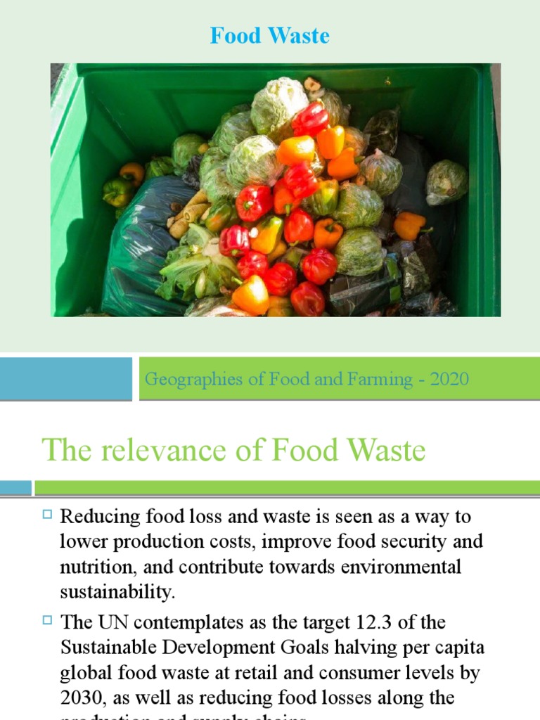 Understanding Food Waste and Loss | PDF | Food Security | Foods