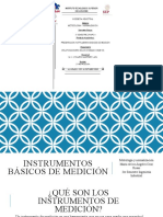 Instrumentos Básicos de Medición