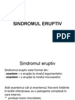 Sindromul Eruptiv PDF