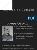 Customs of Tagalog PDF