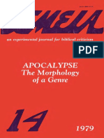 COLLINS, John J. - Apocalypse. The Morphology of A Genre PDF