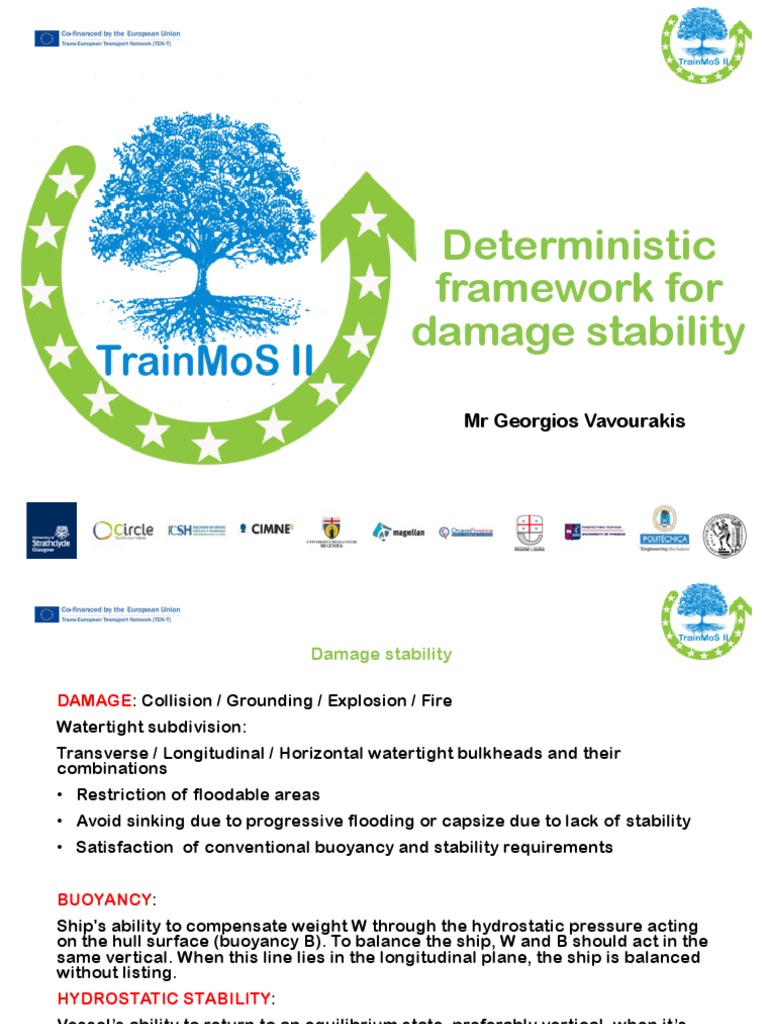 Deterministic Damage Stability Framework | PDF | Ships | Shipping