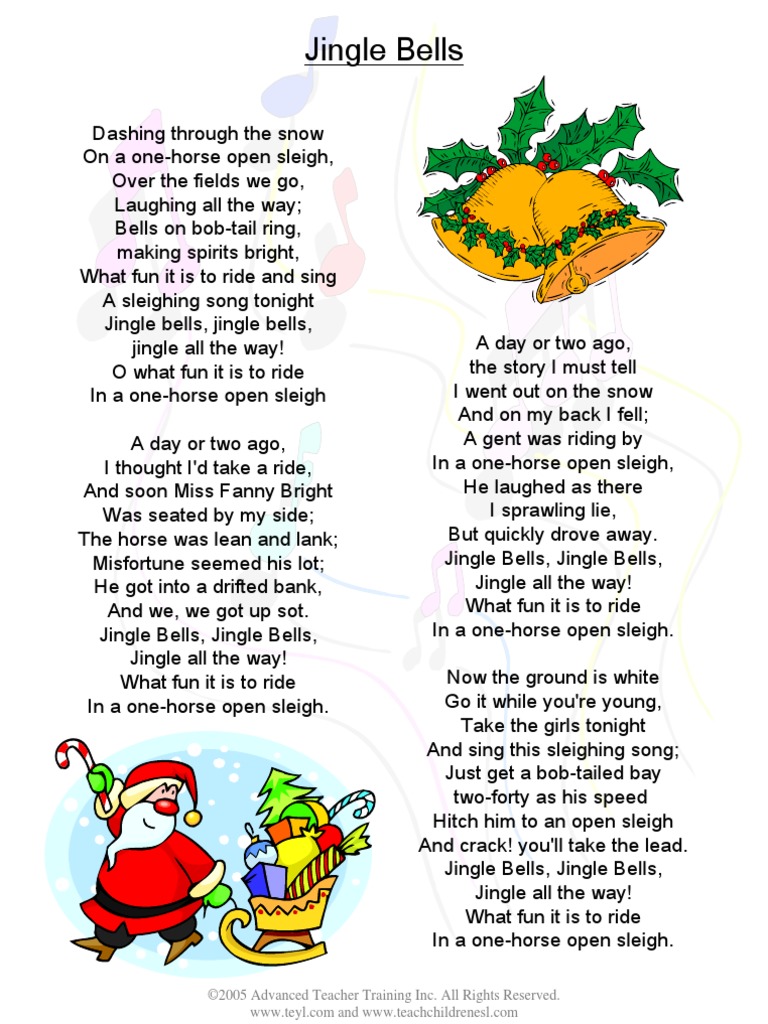 EDA07 Activity 1 - LET'S SING Jingle BELL ROCK - IT'S CHRISTMAS TIME Let's  sing JINGLE BELL ROCK - Studocu