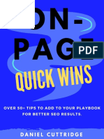 On-Page SEO Quick Wins for Rankings and Traffic