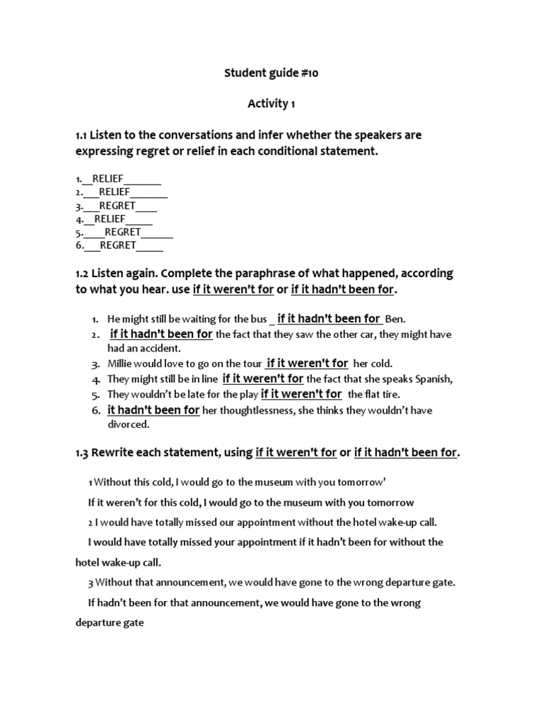 Student Guide 10 | PDF | Language Arts & Discipline | Self-Improvement
